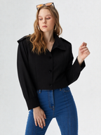 Thalia | Cropped Trench Jacket