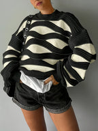 Esmé | Sculpted Wave Sweater