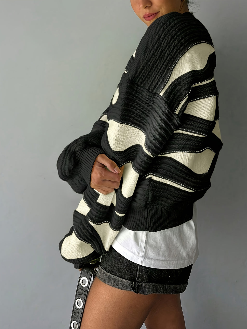 Esmé | Sculpted Wave Sweater