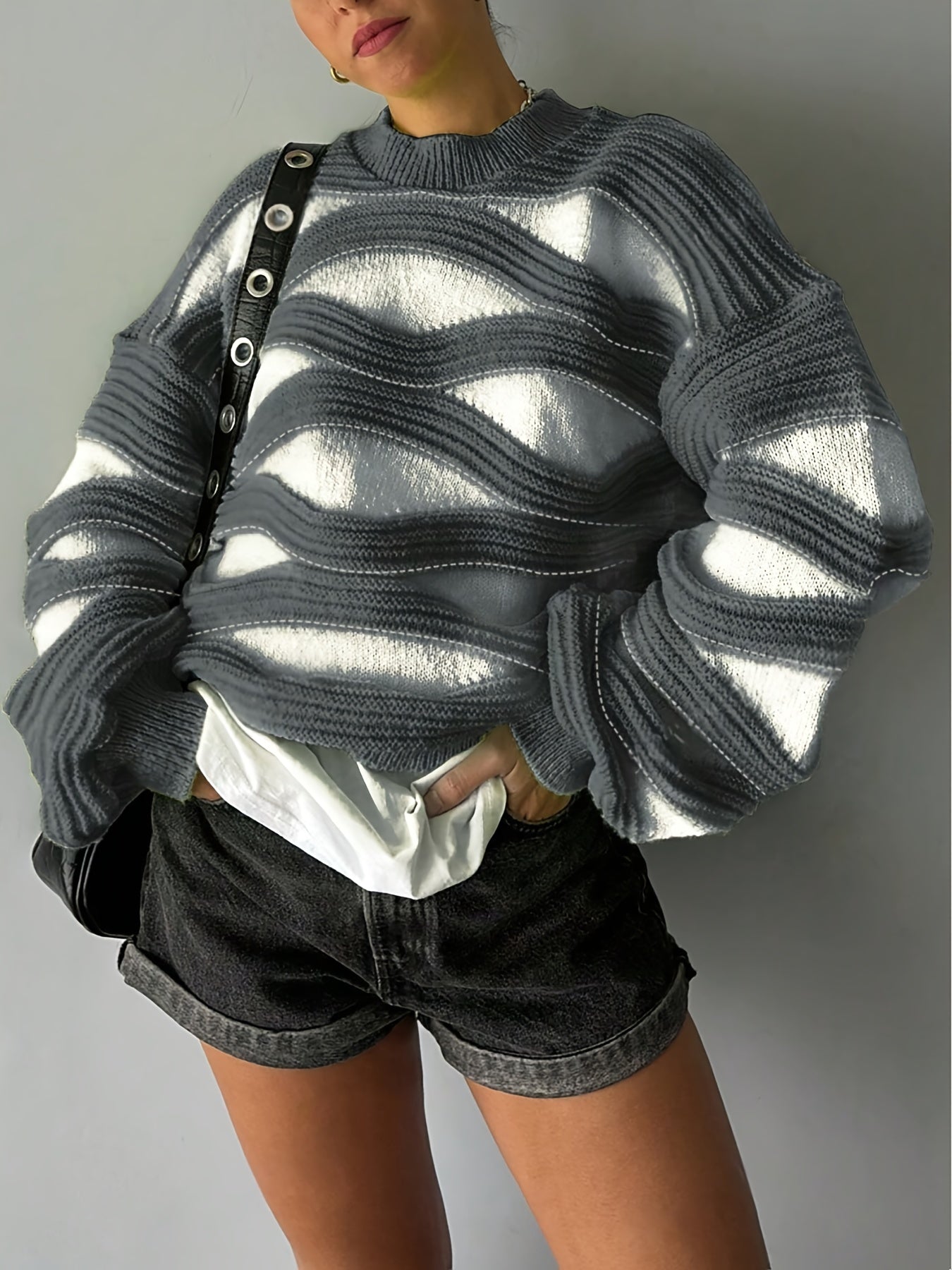 Esmé | Sculpted Wave Sweater