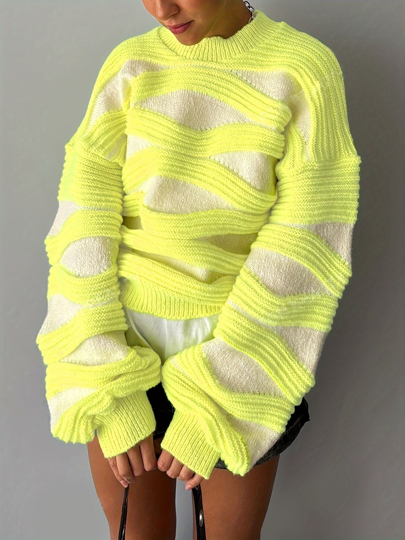 Esmé | Sculpted Wave Sweater