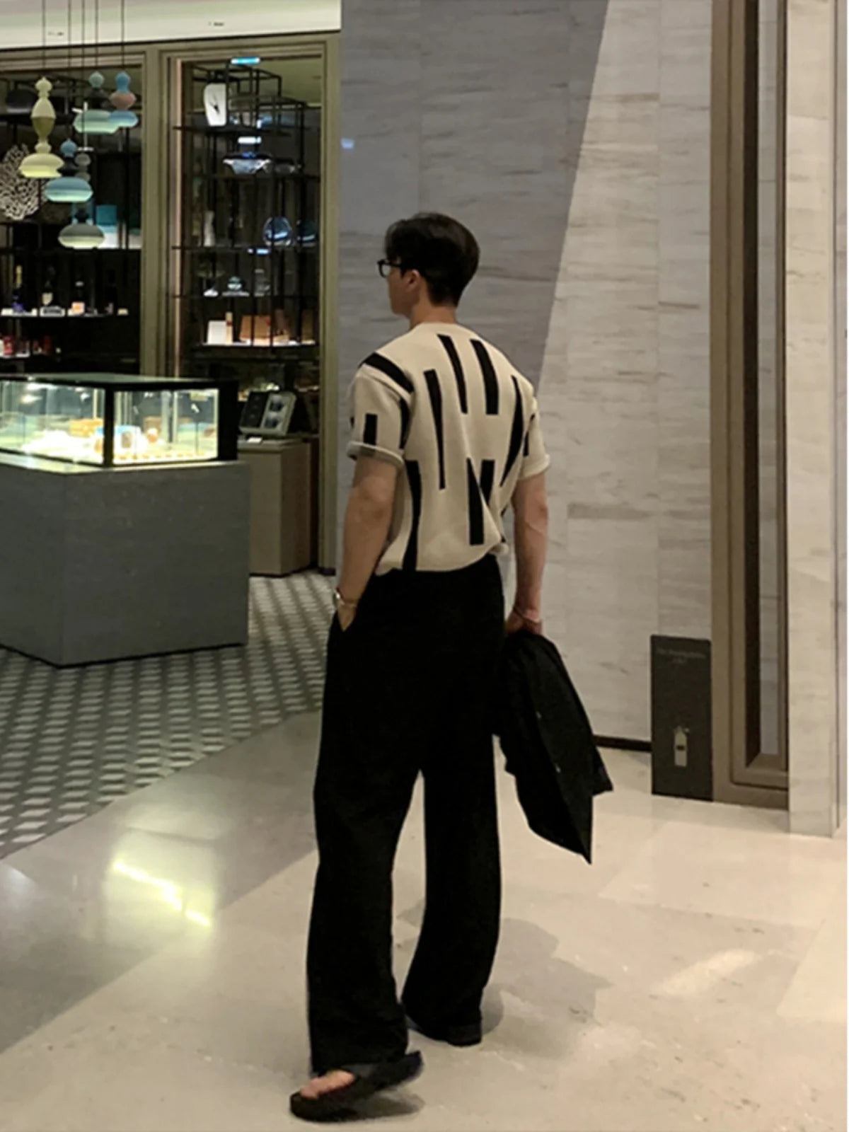 Pierce | Pattern Knit Tee