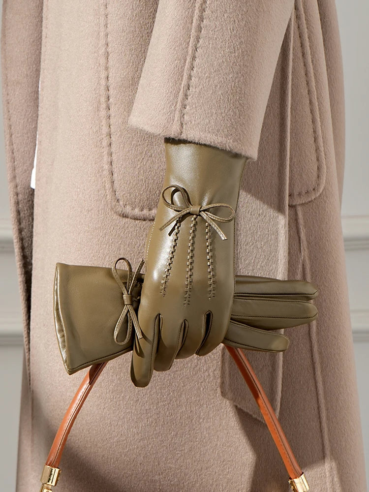 Elara | Leather Gloves (Gift Box Set)