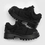 Orion Distressed Canvas Lug Shoes