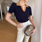 Margot | French Collar Polo