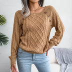 Aria | Elegant cable knit sweater