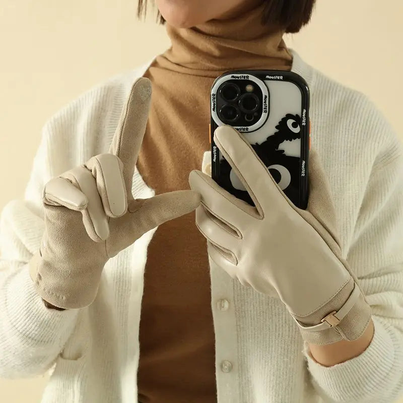 Esme | Velvet Suede Gloves