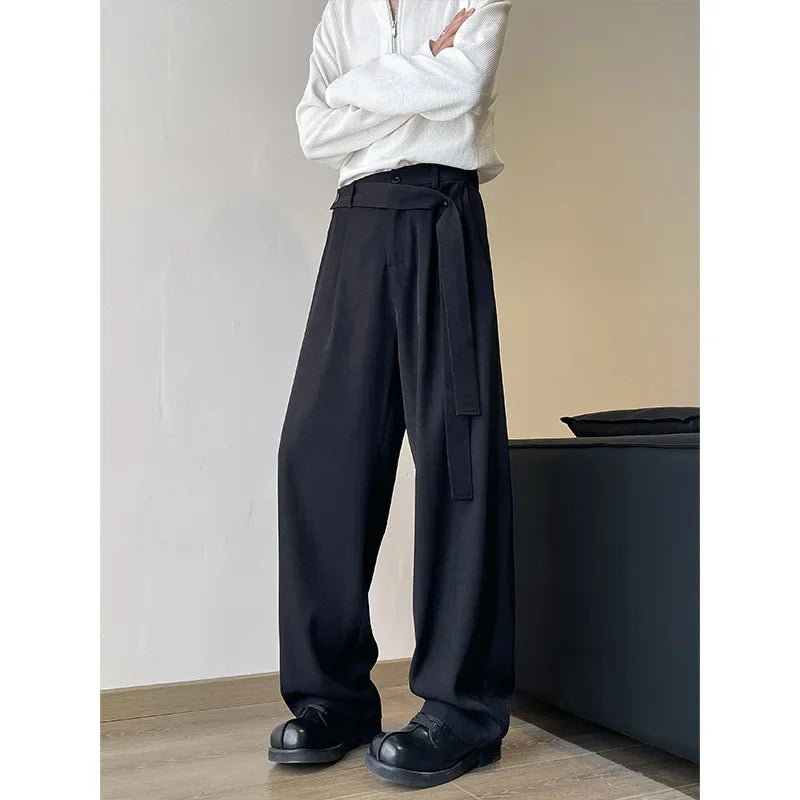 Luca | Wide Pleat Trouser