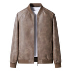 Aster & Wolfe Oslo Leather Bomber