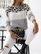 Pascaline | Leopard Print Casual Sweater