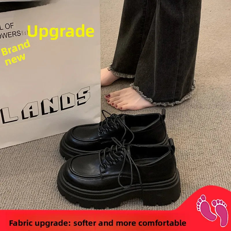 Rebecca | Chunky Leather Derbys