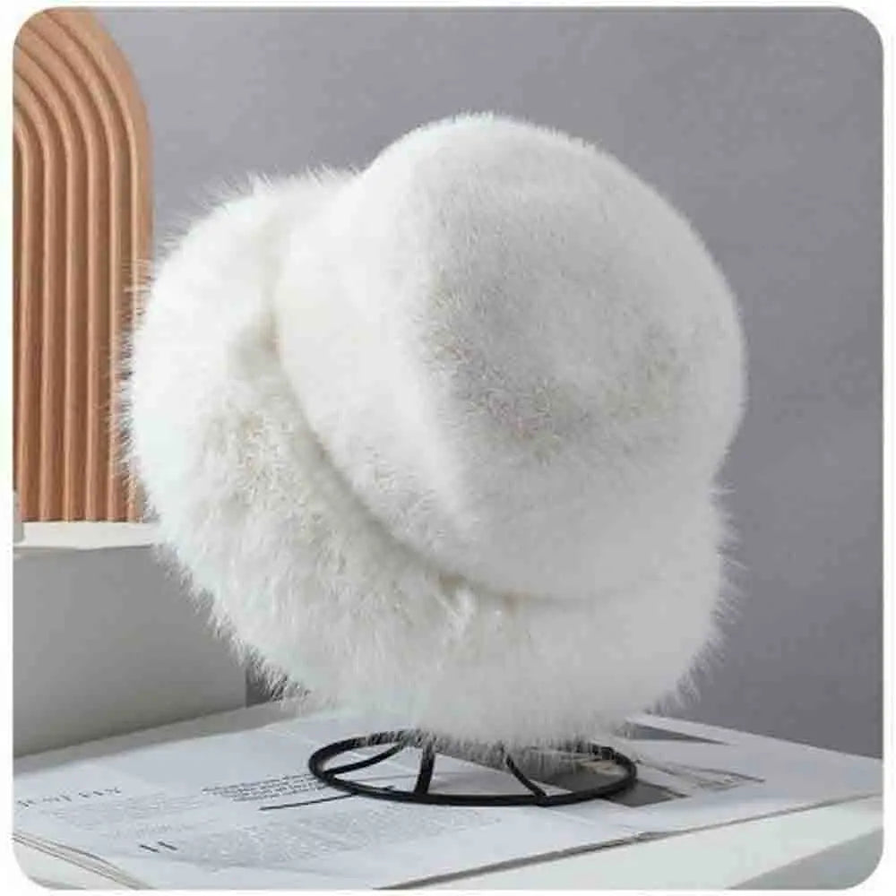 Lumi Faux Fur Bucket Hat