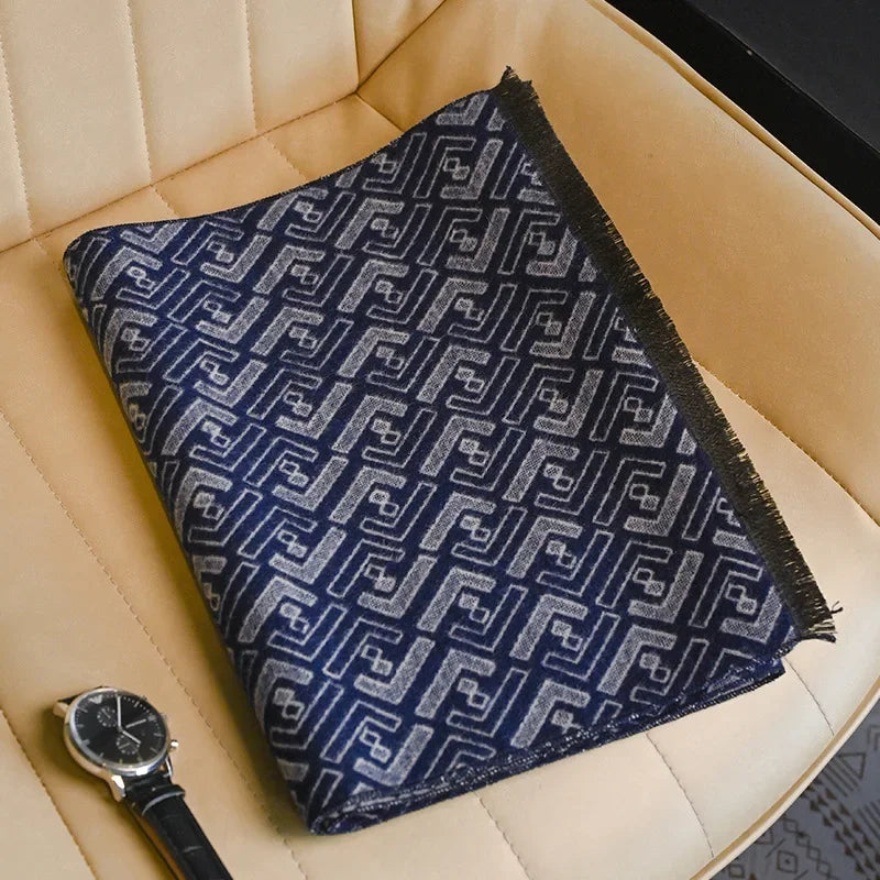 Aster & Wolfe Patterned Neckscarf