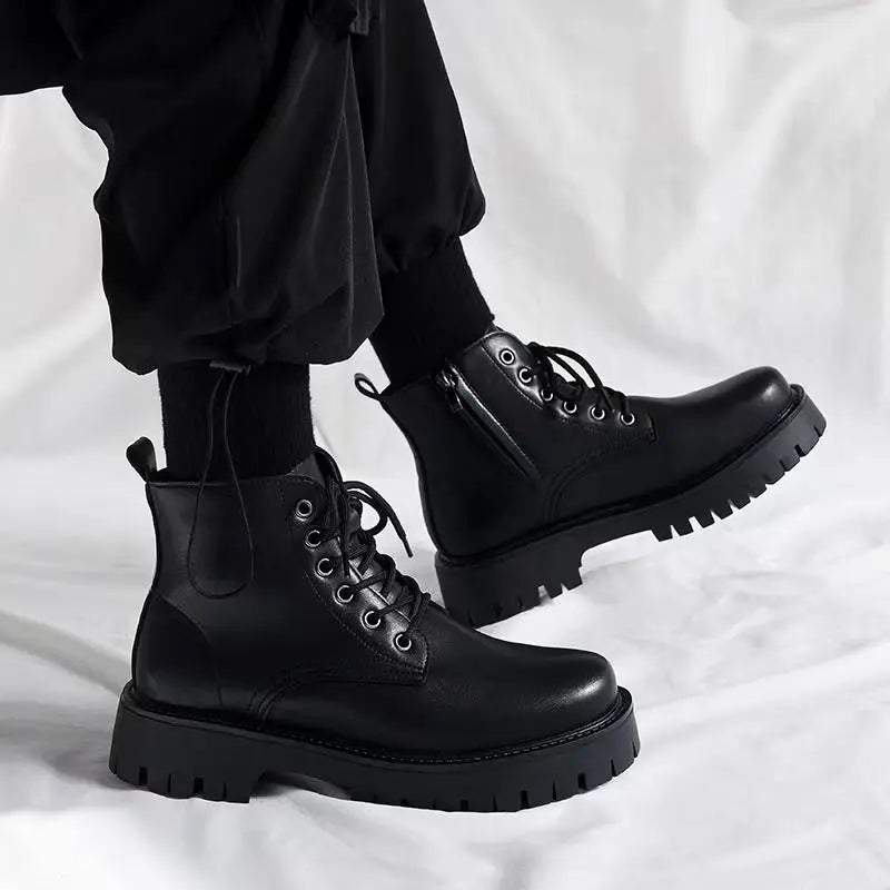 Orlo | Lace-Up Combat Boots