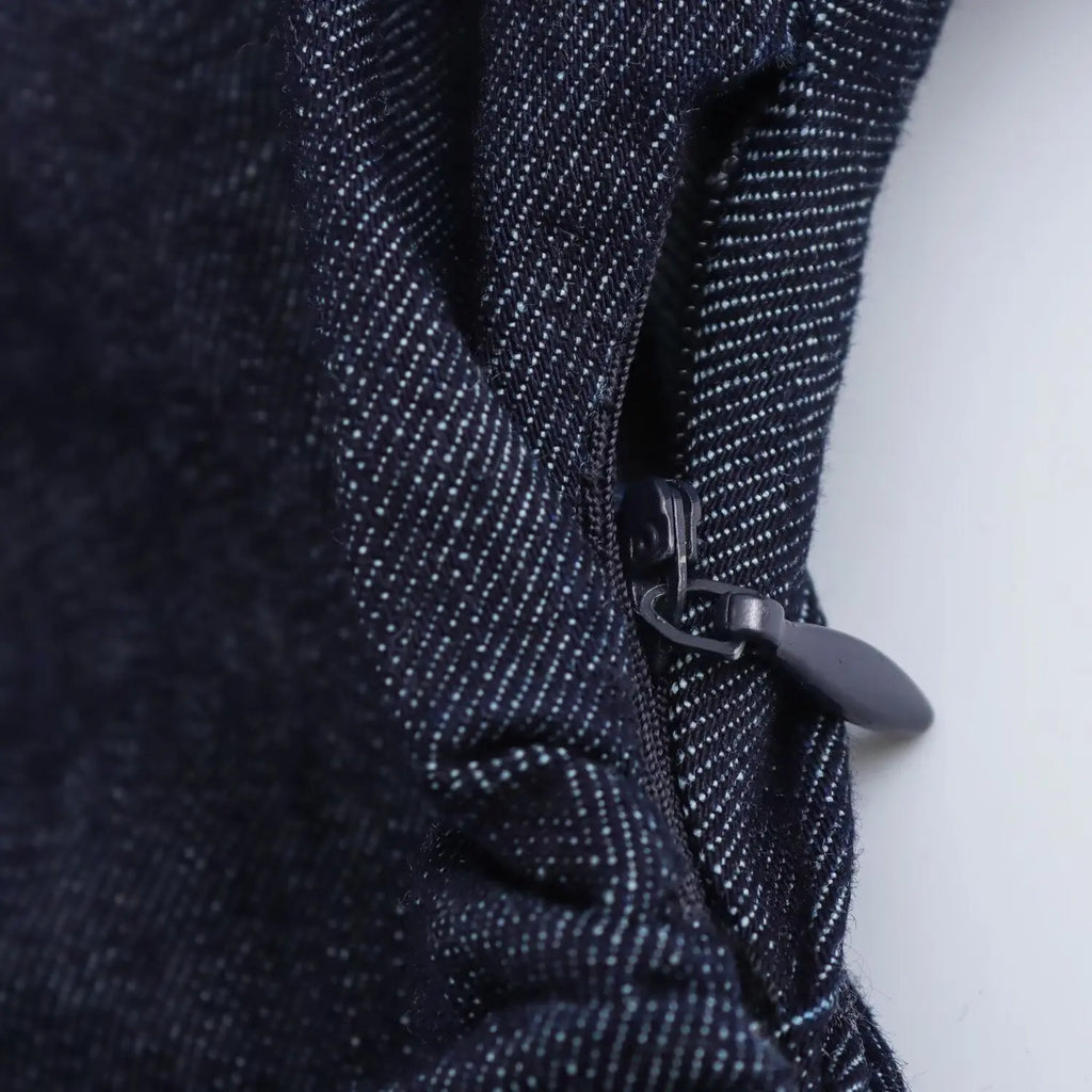 Elara | Denim Midi Dress