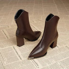 Diane | Pointed Toe Ankle Boots