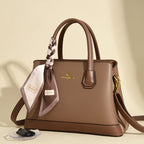 Aster & Wolfe x Eden Studios | Sloane Two-Tone Leather Tote