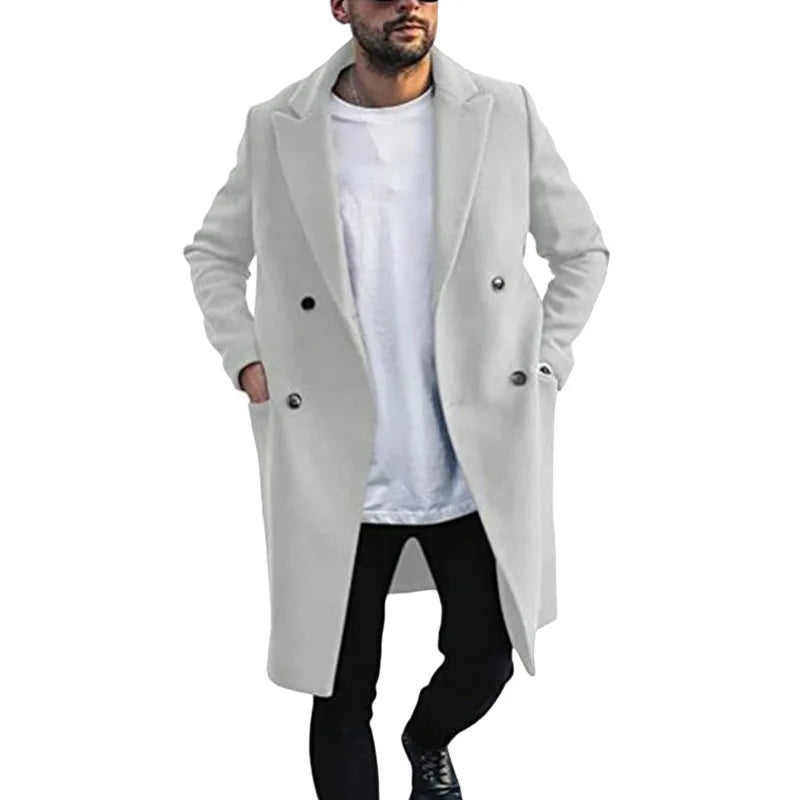 Matteo | Standing Wool Overcoat