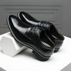 Harrington Polished Leather Derbys