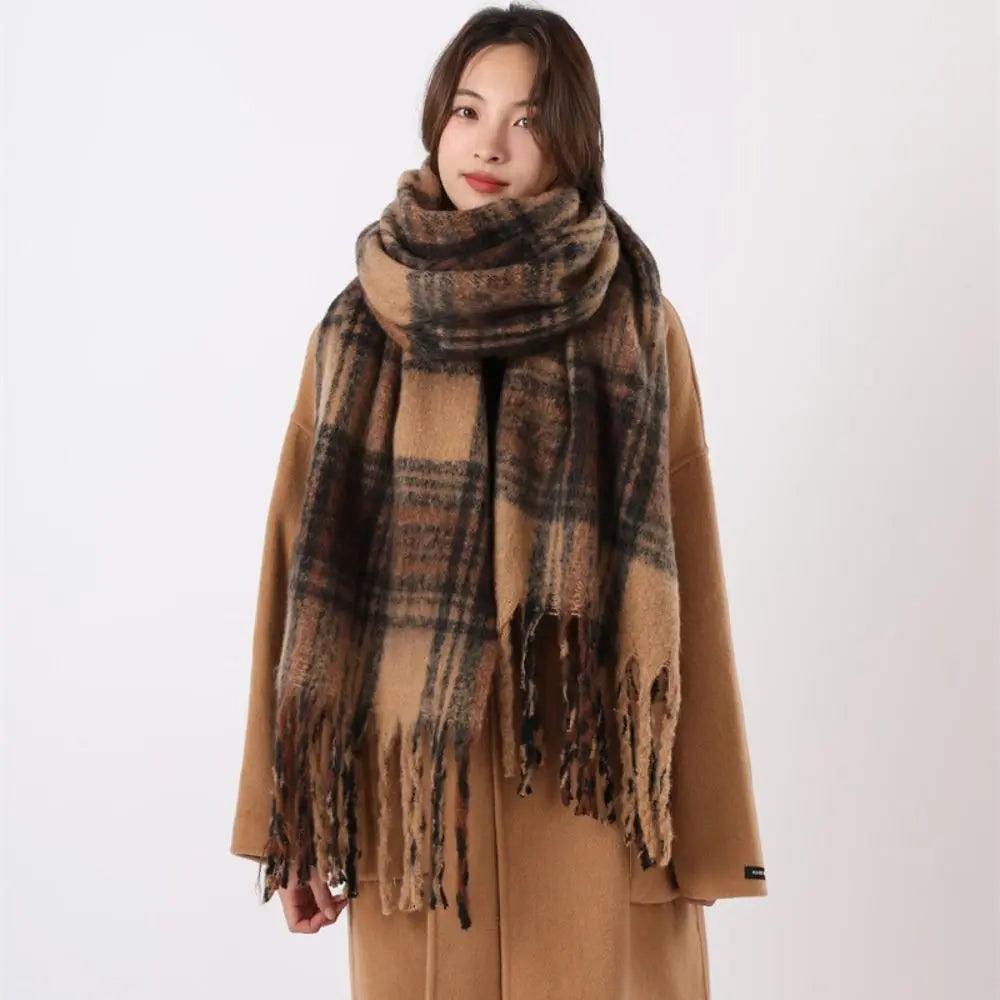 Adèle | Marlowe Check Scarf