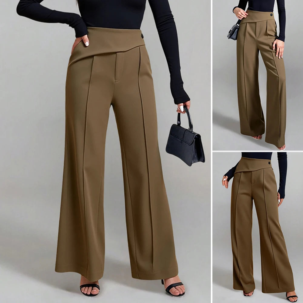 Noelle | Structured Wide-Leg Trouser