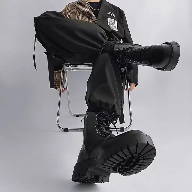 Orlo | Lace-Up Combat Boots