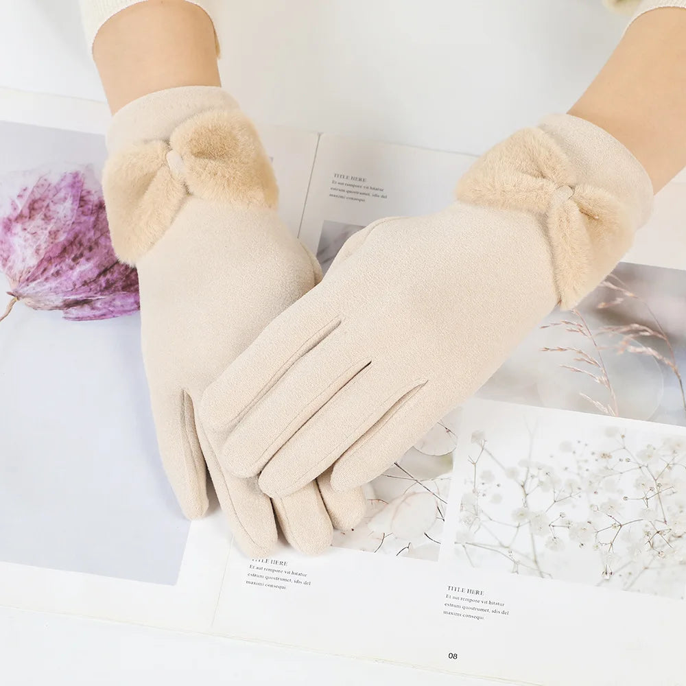 Victoria | Bow-Touch Gloves
