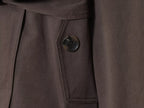 Freya | Lapel Coat with Maillard Belt