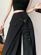 Aria | Draped Trouser with Belt