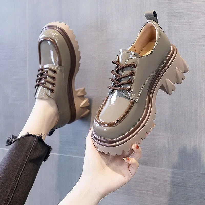 Viola | Chunky Gloss Oxfords