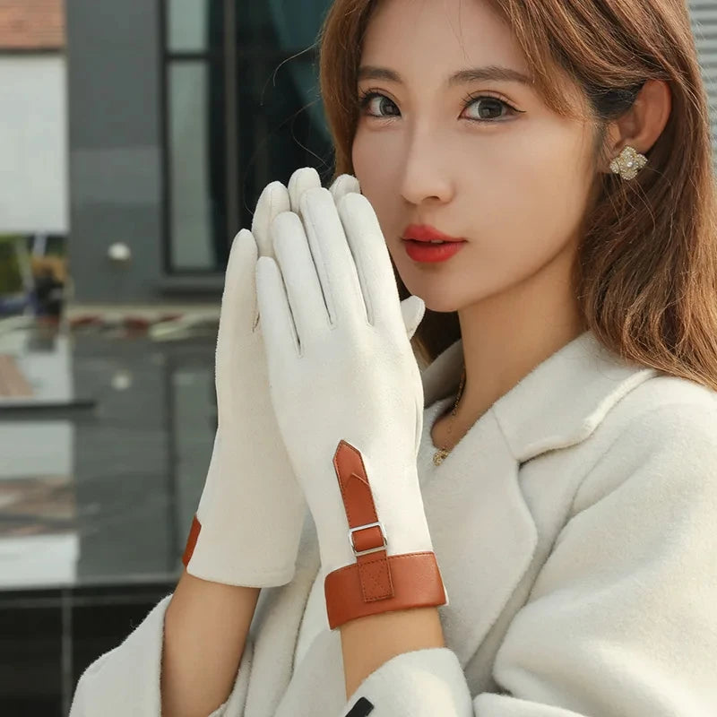 Esme | Velvet Suede Gloves