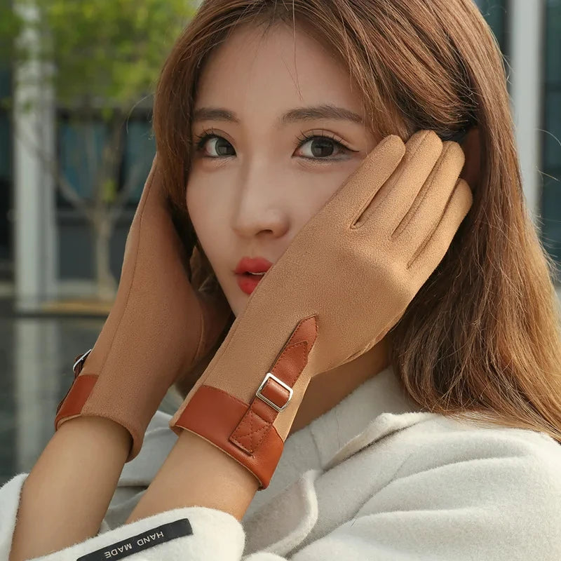 Esme | Velvet Suede Gloves