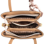 Aster & Wolfe x Eden Studios | Sloane Two-Tone Leather Tote