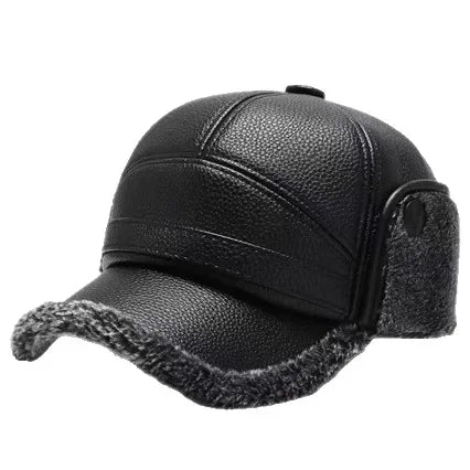 Draven Faux Leather Hat