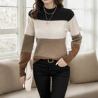 Melissa | Colourblock Knit Sweater