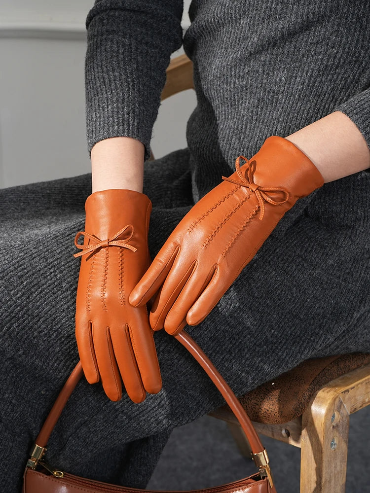 Elara | Leather Gloves (Gift Box Set)