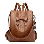 Aster & Wolfe x Eden Studios | Emery Bow Leather Backpack