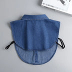 Aster & Wolfe Denim Detachable Collar