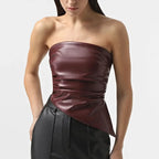 Aster & Wolfe | Celine Leather Top