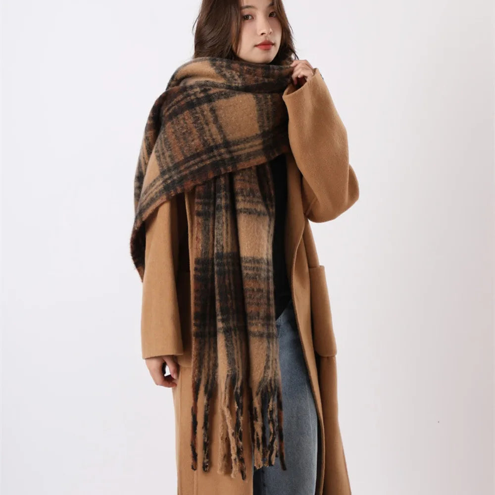Adèle | Marlowe Check Scarf