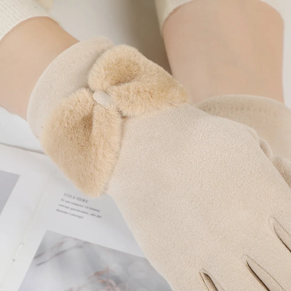 Victoria | Bow-Touch Gloves