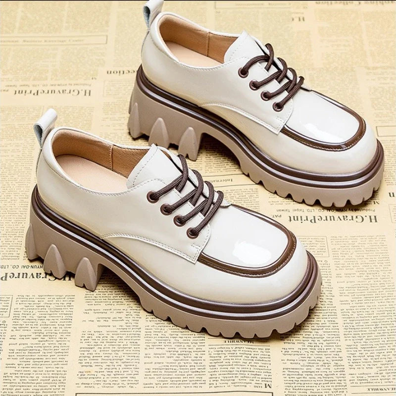 Viola | Chunky Gloss Oxfords