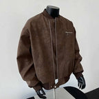 Dario | Suede Bomber Jacket