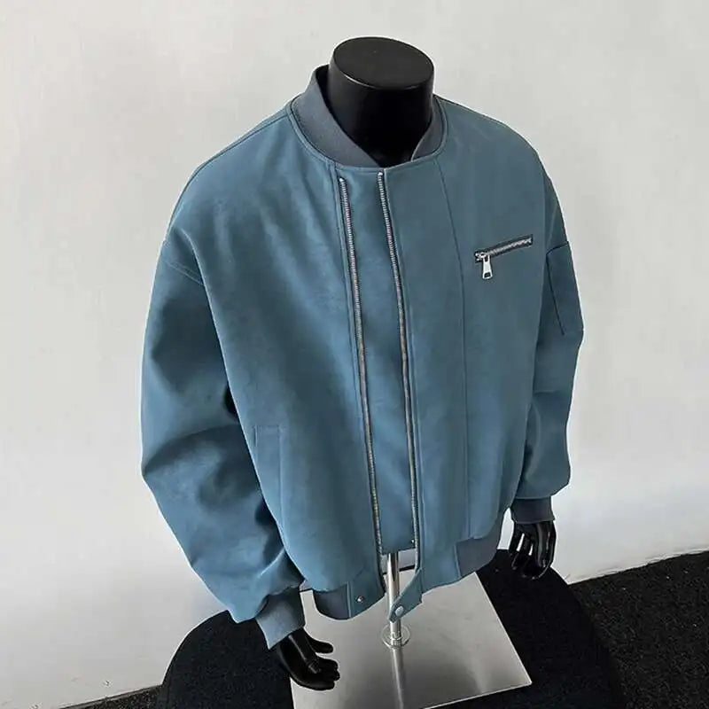 Dario | Suede Bomber Jacket