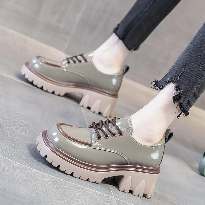 Viola | Chunky Gloss Oxfords