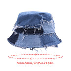 Mercer Patchwork Denim Bucket Hat