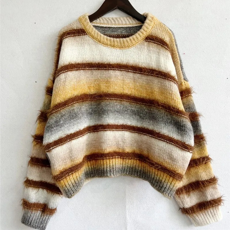 Maren | Striped Knit Sweater
