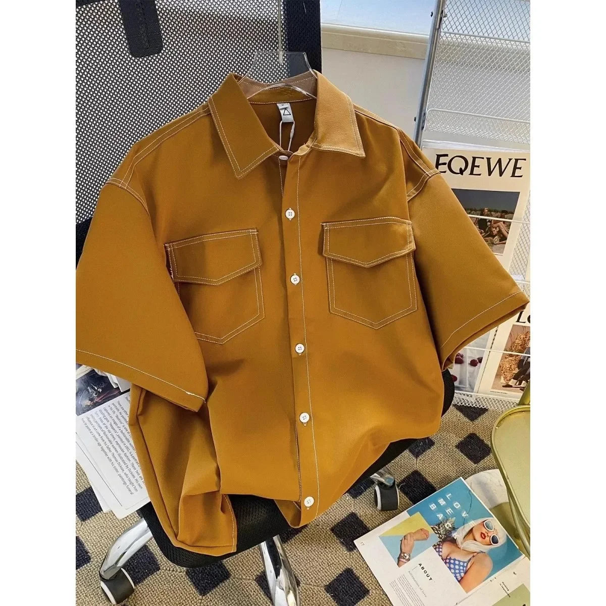 Hugo | Contrast Stitch Shirt