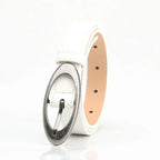 Noelle Oval Buckle Belt