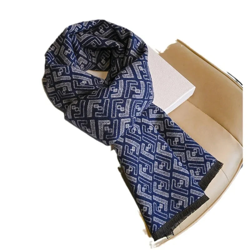 Aster & Wolfe Patterned Neckscarf